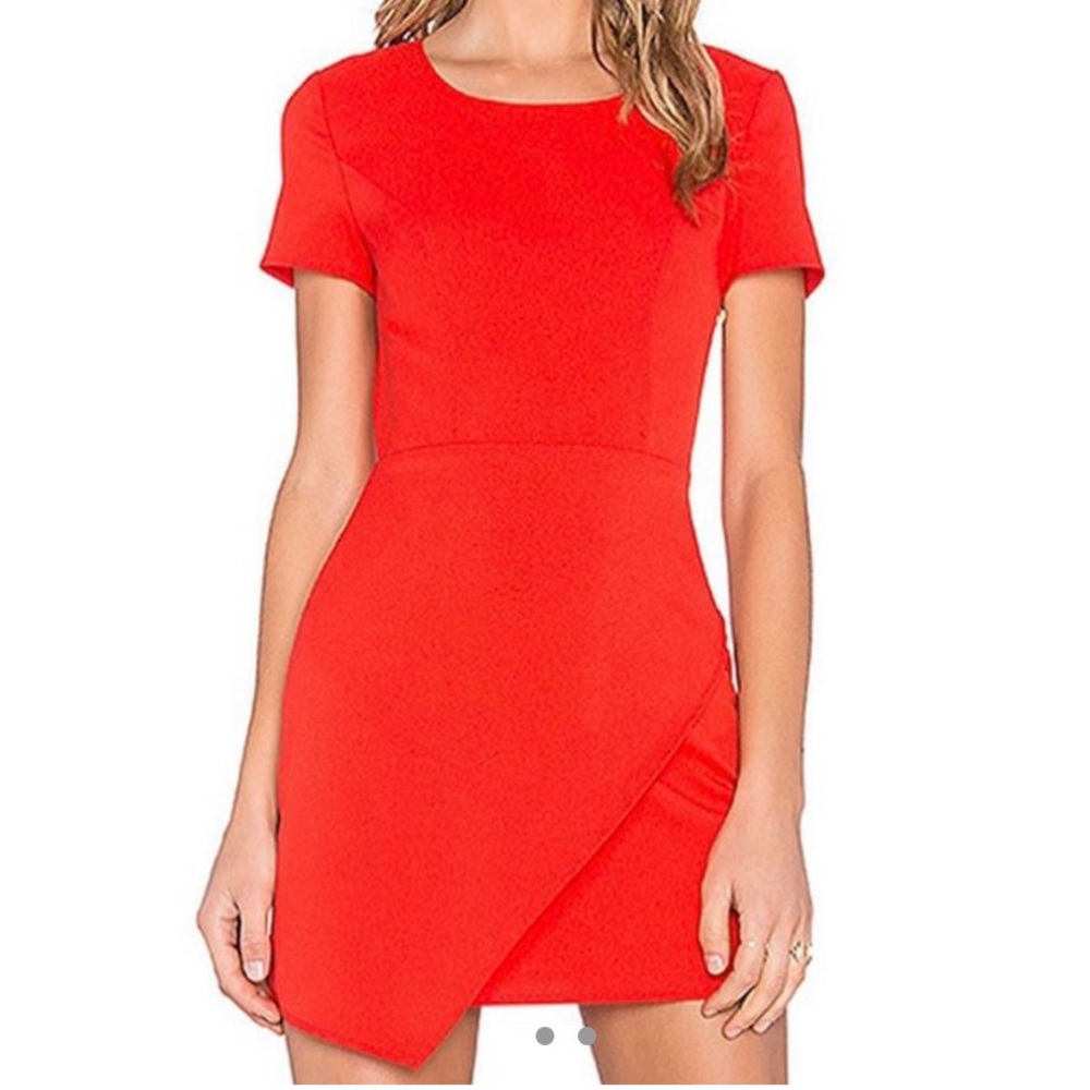 Revolve red dress
